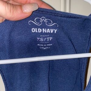 FWP Navy Blue Basic Old Navy Tank